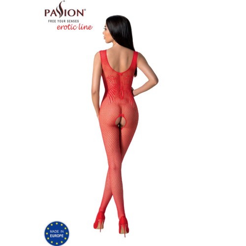 Passion BS098 Red Bodystocking One Size