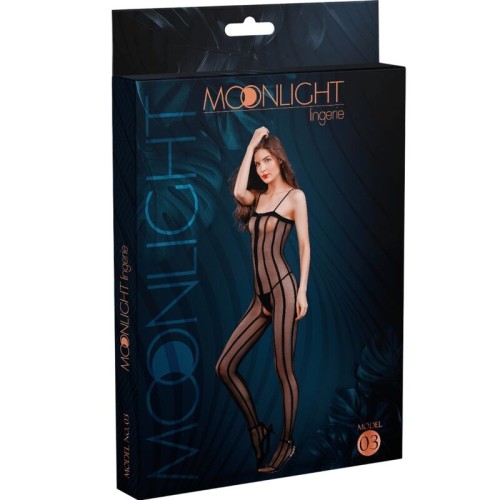 Bodystocking Negro Modelo 3 - Enciende tu Imaginación