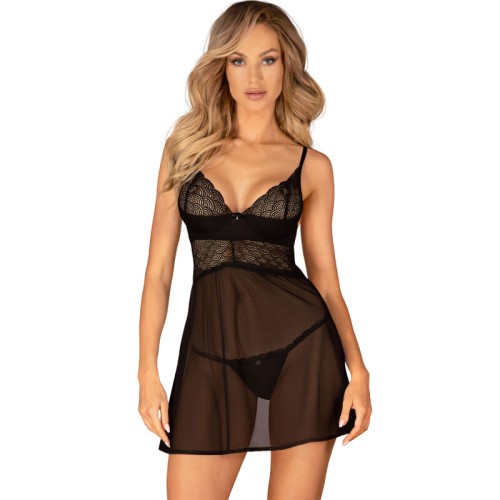 Obsessive Chemeris Set Babydoll & Thong M/L