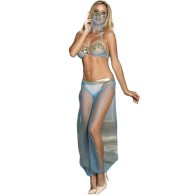 Subblime - Set of India Style Lingerie Blue S/M