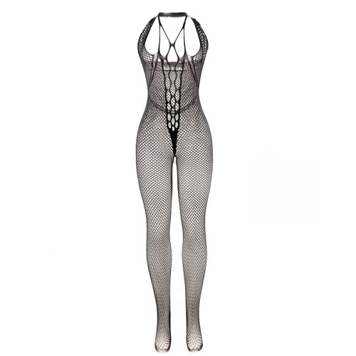 Sublime Bodystocking Largo Negro - Seducción Elegante