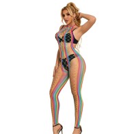 Subblime Rainbow Mesh Dress One Size