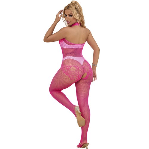 Sublime Crotchless Bodystocking Lace and Mesh for Women