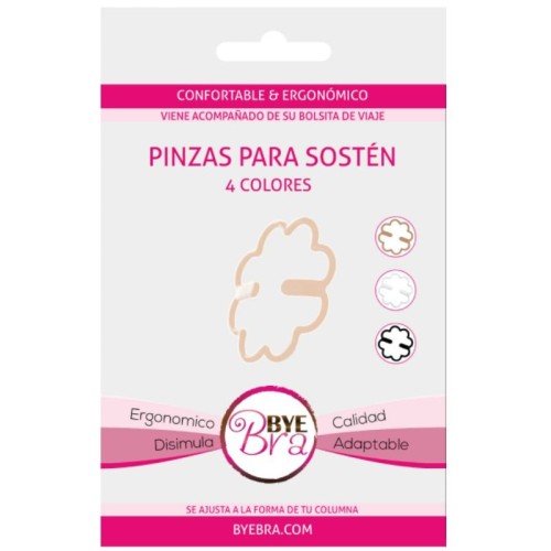 Bye-bra Pinzas Para Sostén | Solución Cómoda Para Esconder Tirantes