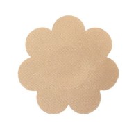 Bye-bra Breast Lift Pads with 3 Pairs Satin Beige F/H Cup