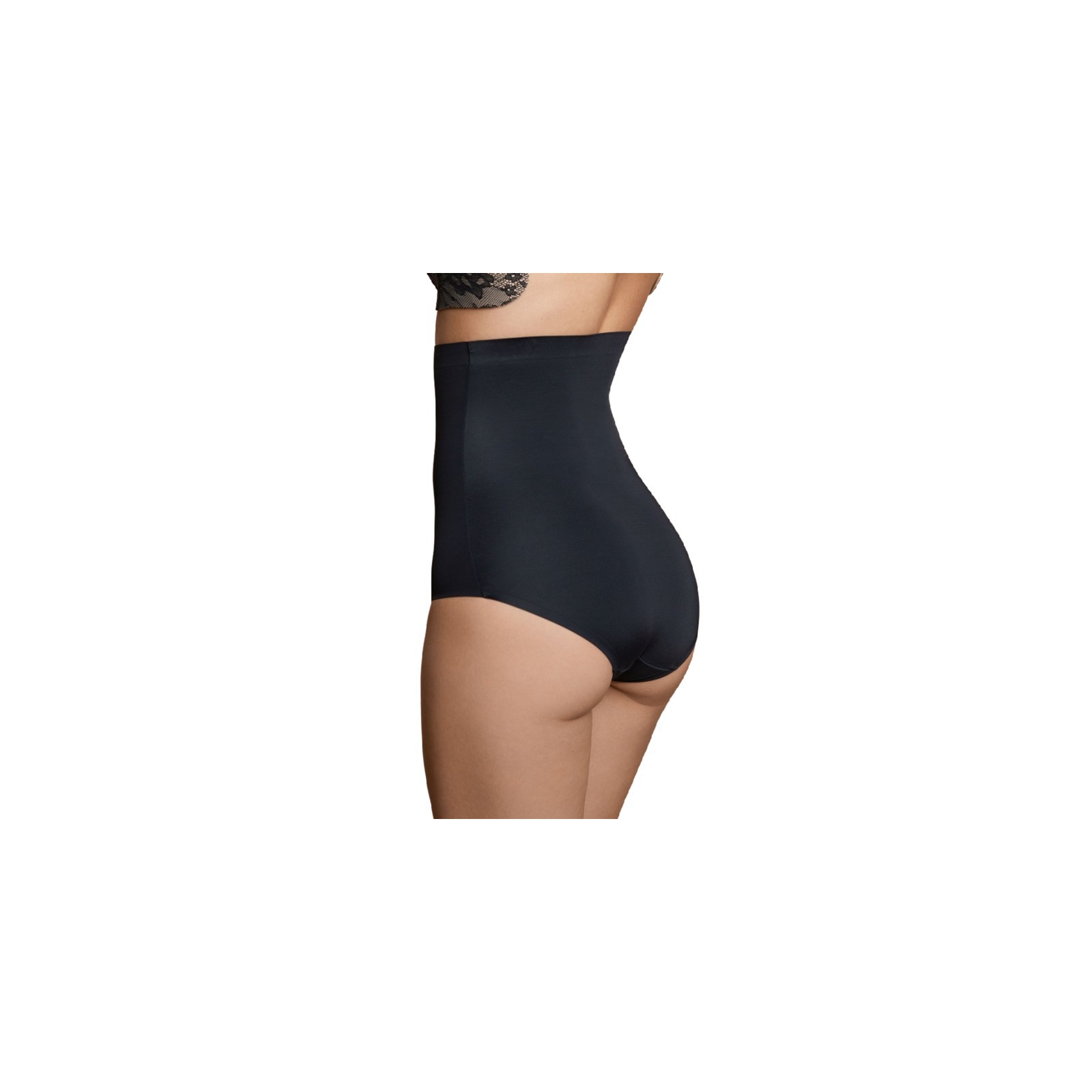 Bye-bra Faja Sin Costuras Estilo Panties Negro Talla XL