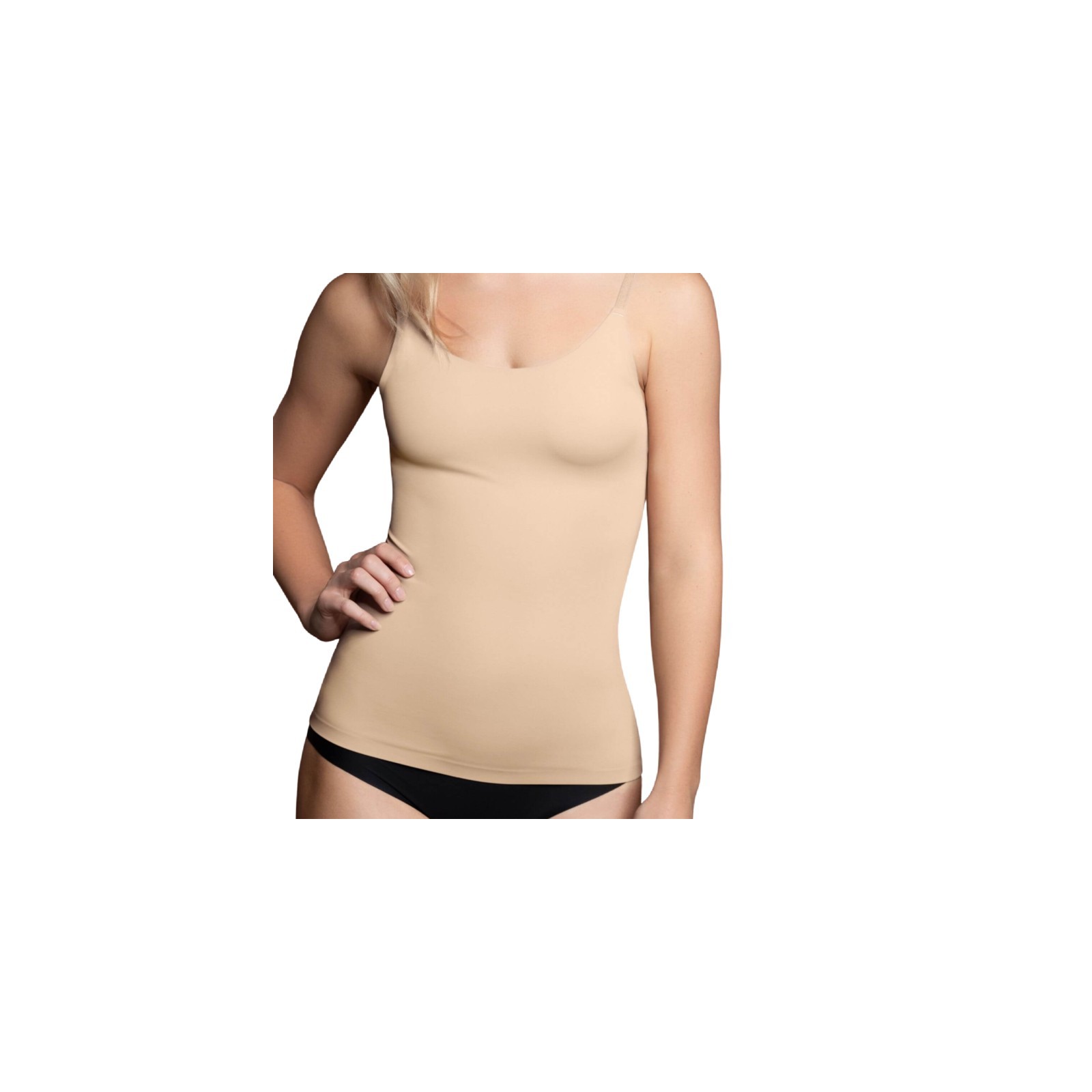 Bye-bra - Light Control Camiseta Invisible Beige Talla S - Comodidad Sin Costuras