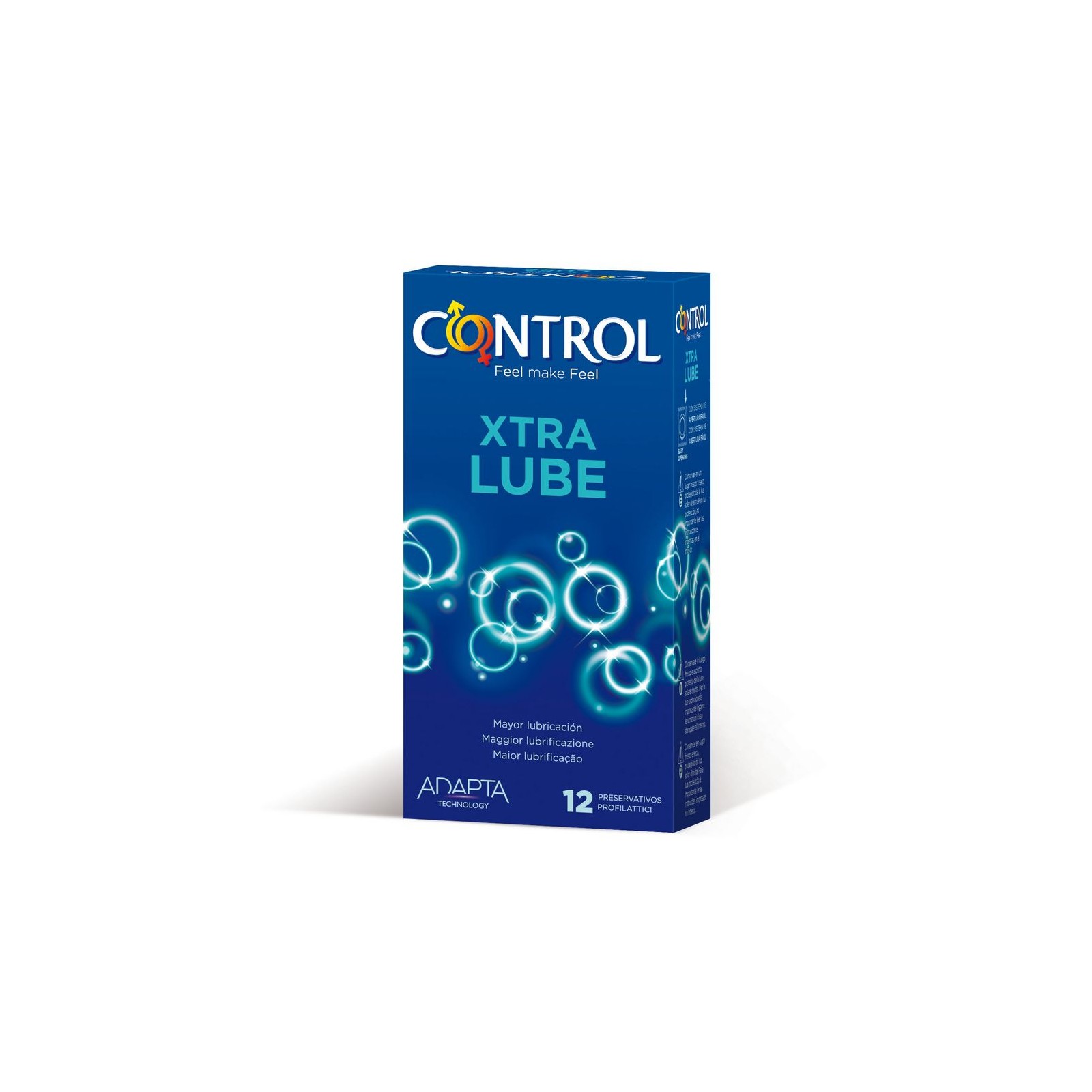 Control Extra Lube Condoms 12 Units