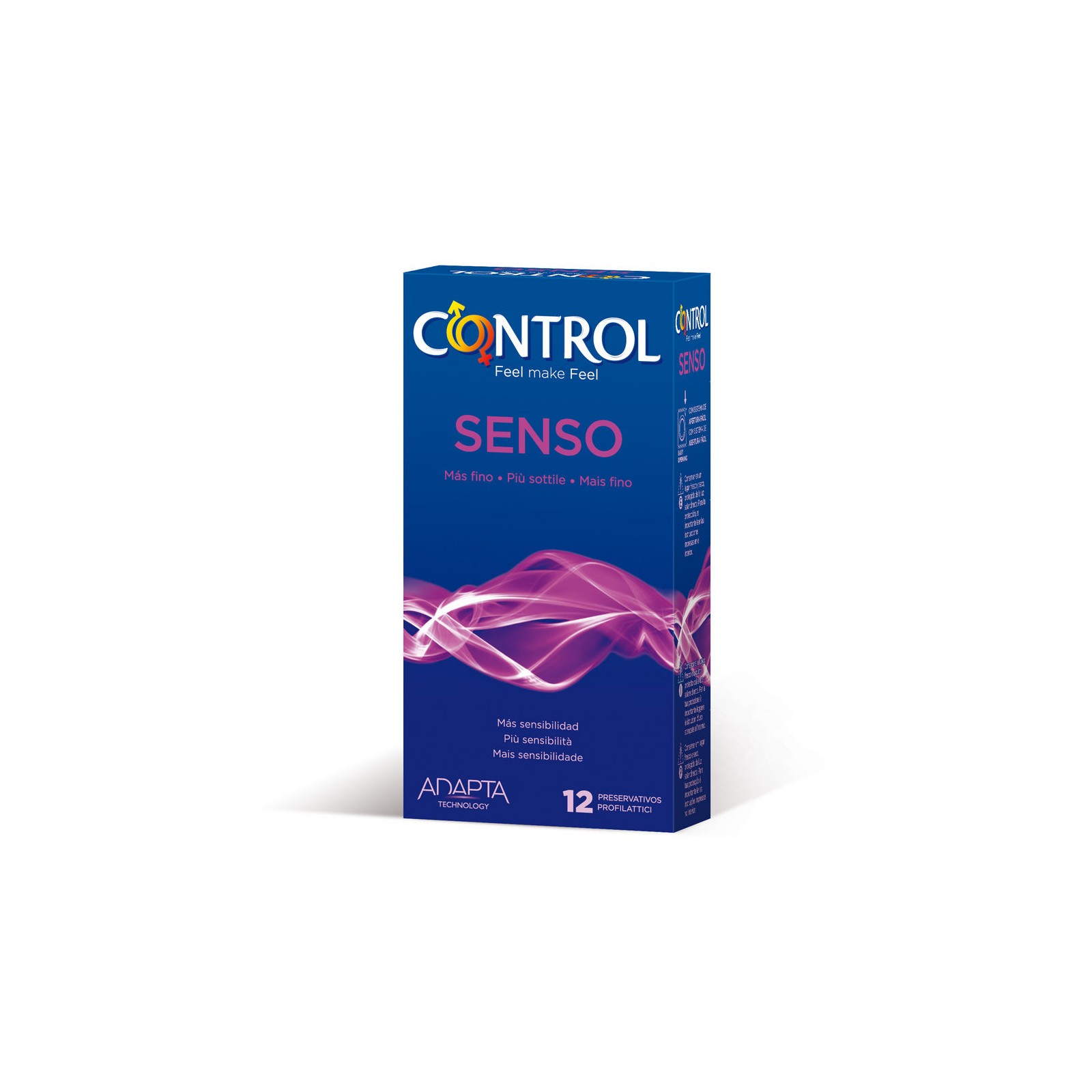 Control Adapta Senso Condoms - 12 Pack