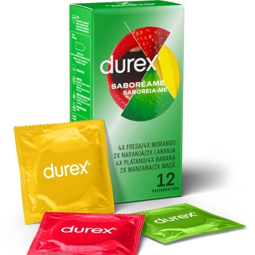 Durex Saboréame Flavored Condoms 12 Units