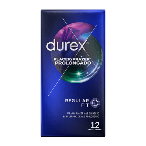 Durex - Placer Prolongado Retardante 12 Unidades