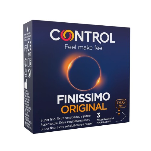 Control Finissimo Condoms Pack of 3