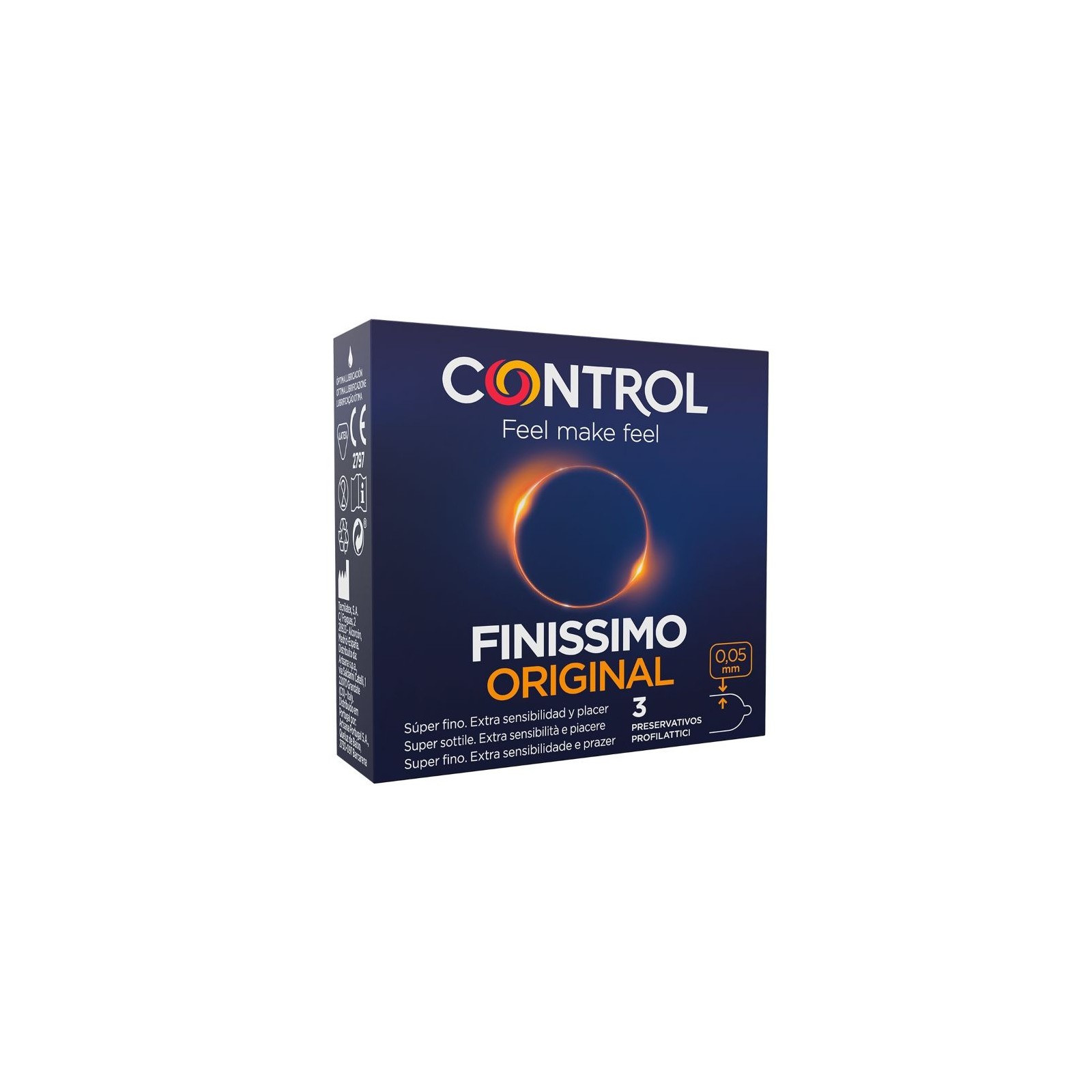 Control Finissimo Condoms Pack of 3