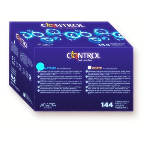 Control Adapta Nature Condoms 144 Units | Ultimate Protection