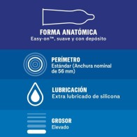 Durex - Extra Seguro Preservativos para Placer Garantizado