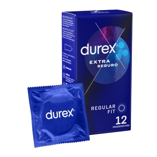 Durex - Extra Seguro Preservativos para Placer Garantizado