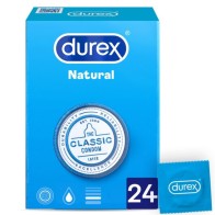 Durex - Natural Plus Preservativos 24 Unidades