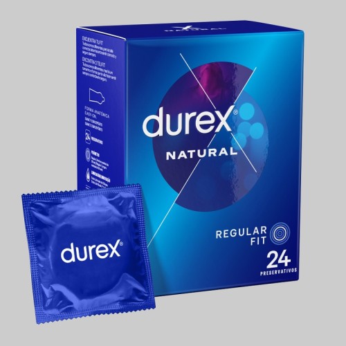 Durex - Natural Plus Preservativos 24 Unidades