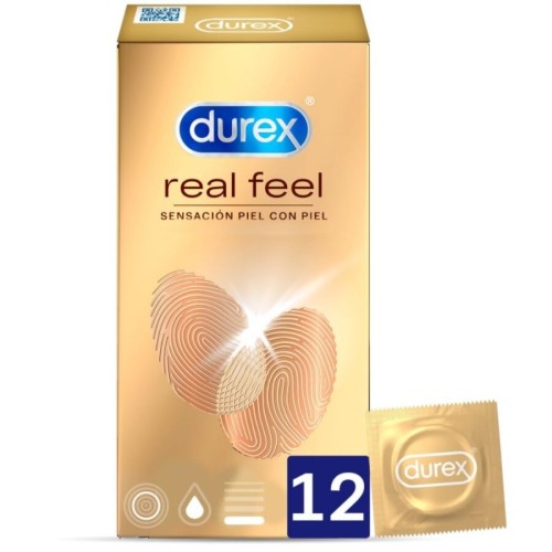 Durex Real Feel 12 Unidades