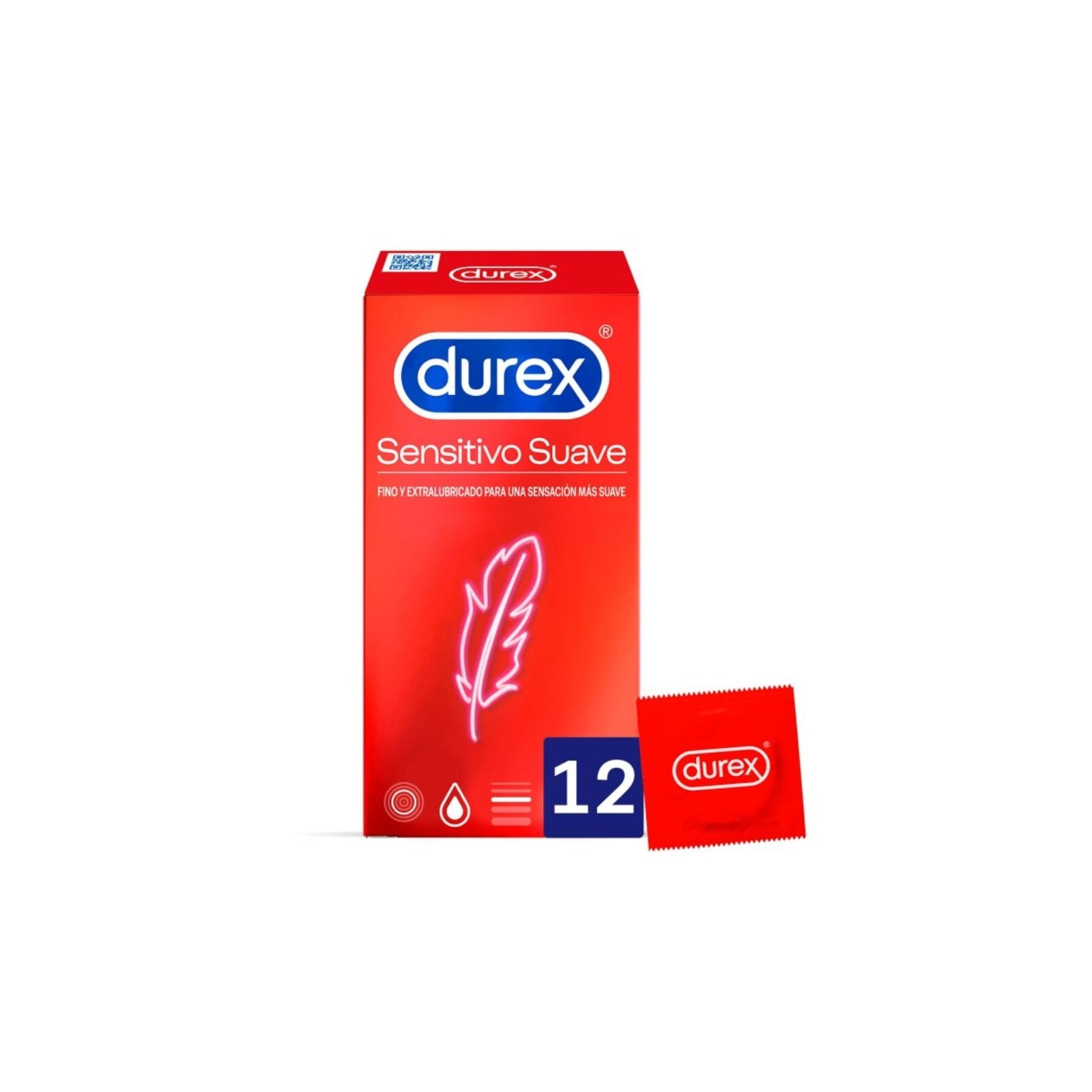 Durex - Sensitivo Suave 12 Unidades