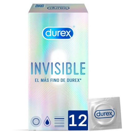 Durex - Invisible Extra Fino 12 Unidades