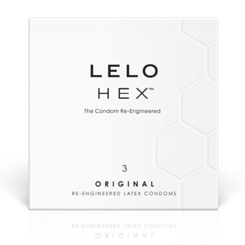 HEX Condoms 3 Pack for Enhanced Sensitivity