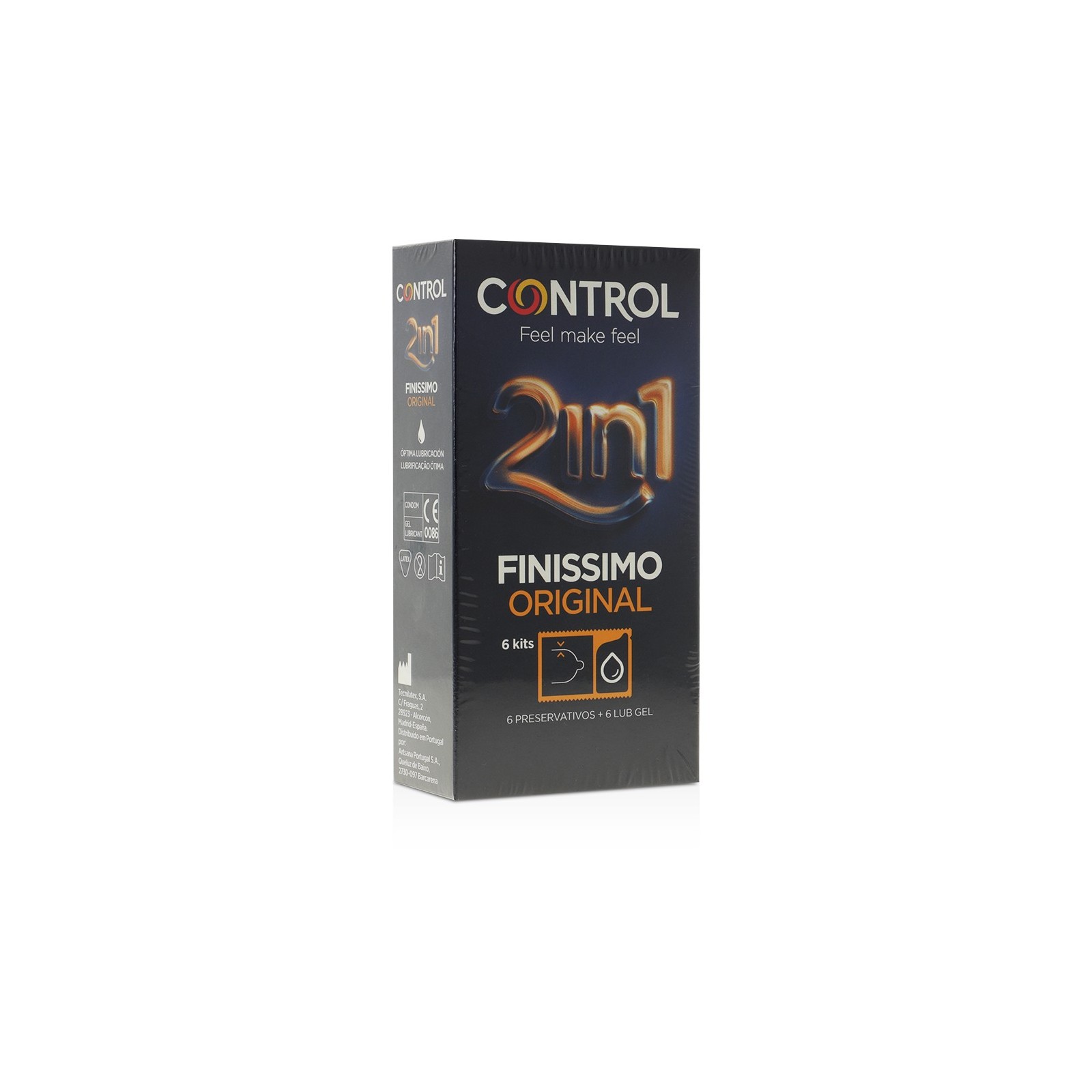 Control Duo Finísimo + Lubricante 6 Unidades