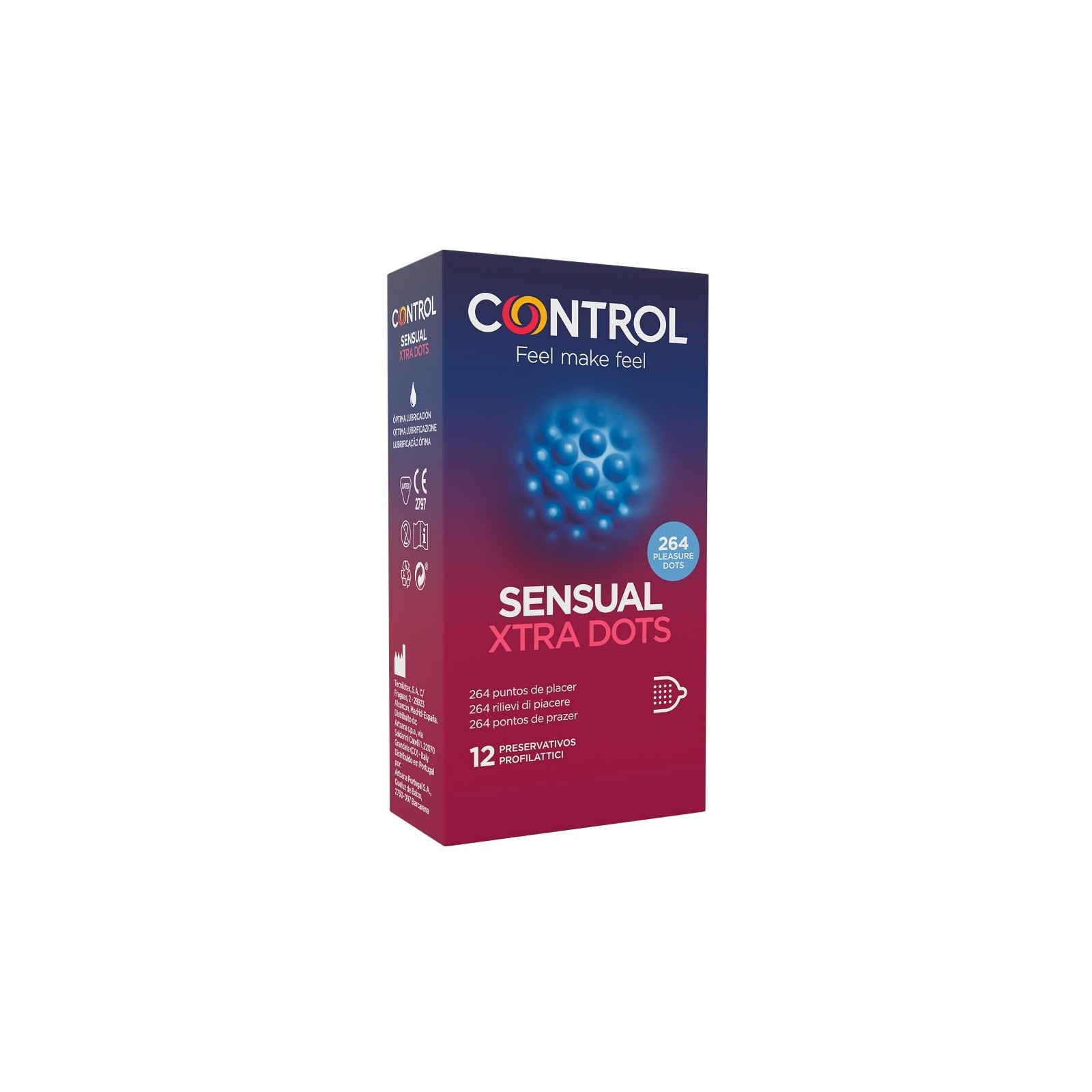 Control - Xtra Dots 12 Uds - Sensación Última