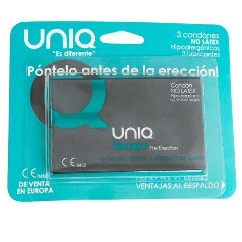 Smart Non-Latex Pre-Erection Condoms 3 Units