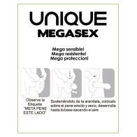 Preservativos Sensitivos Sin Latex Megasex Con Lubricante