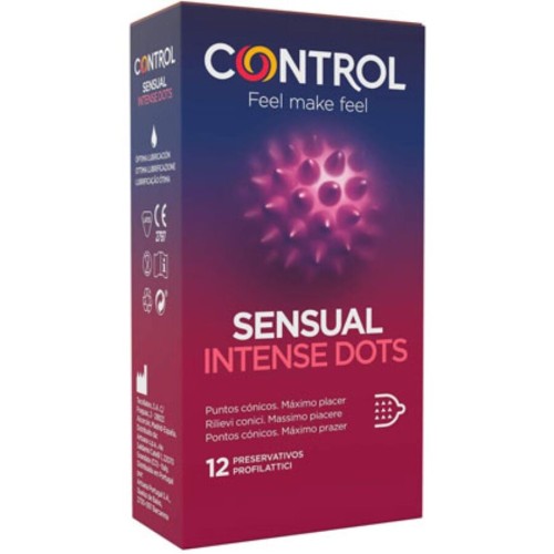 Control Spike Condoms with Cone Points - 12 Units