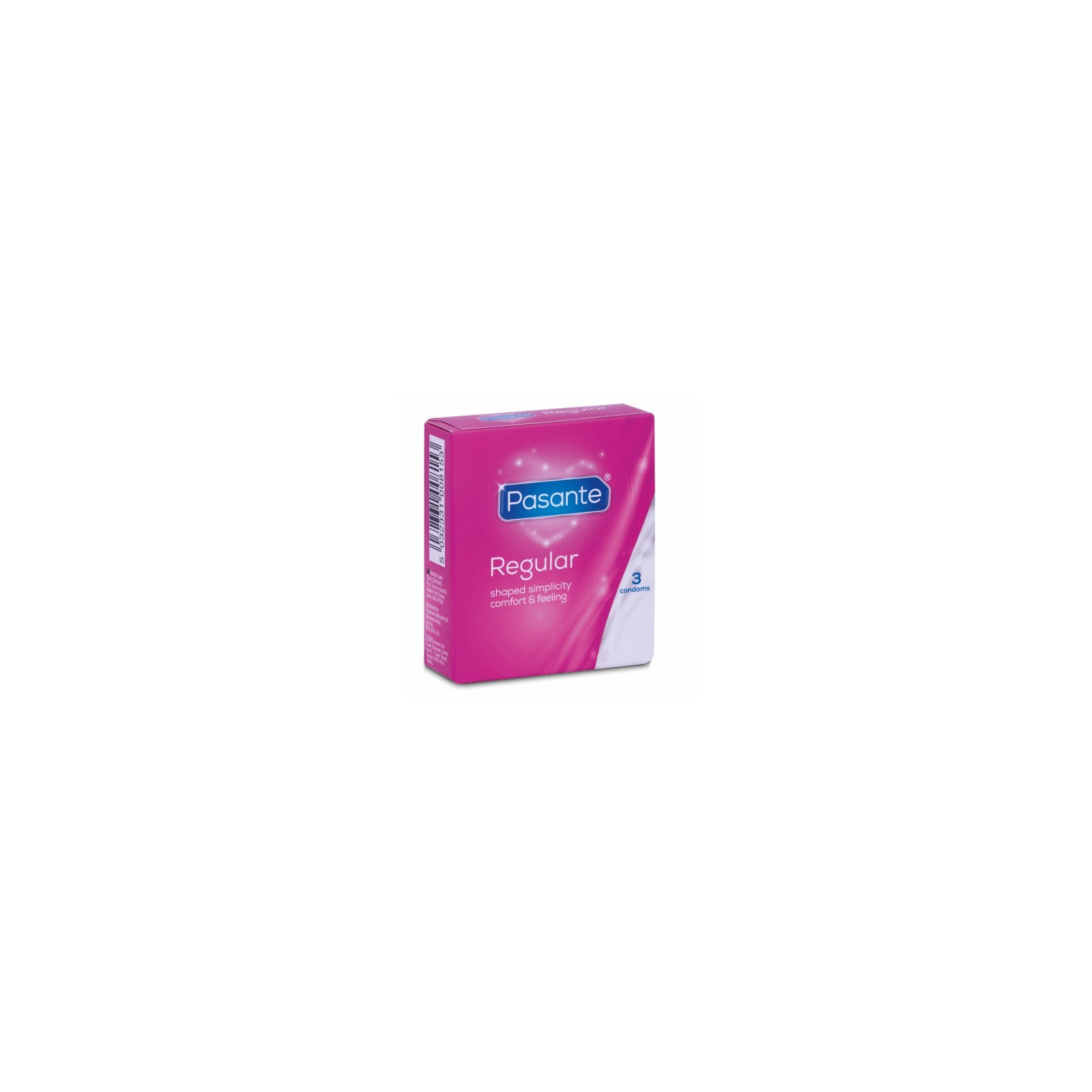 Pasante Regular Condoms 3 Pack - Buy Online