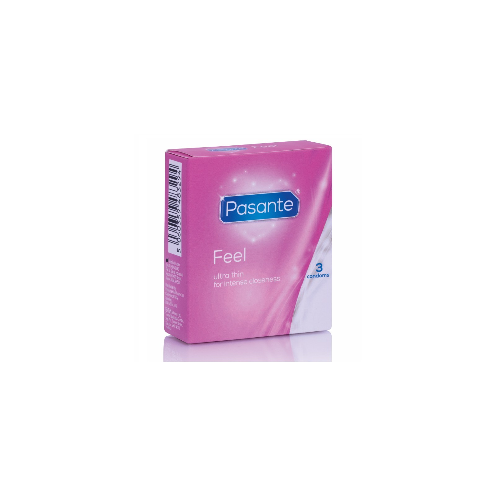 Sensitive Ultrafine Condoms - 3 Units of Pleasure