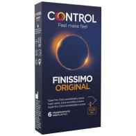 Control Finissimo Original - 6 Preservativos para Sensibilidad Extra