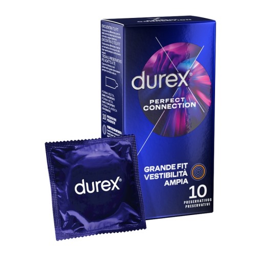 Durex Perfect Connection Extra Lubrication Condoms 10 Units