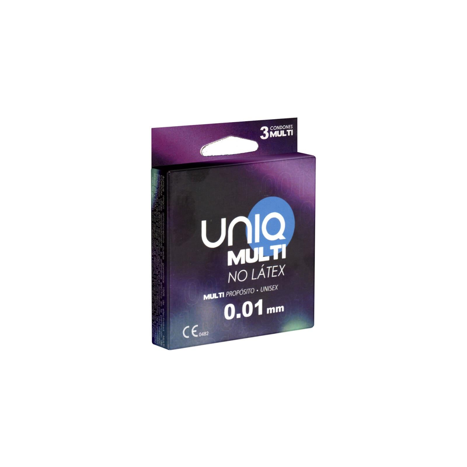 Multi Non-Latex Condoms 3 Units