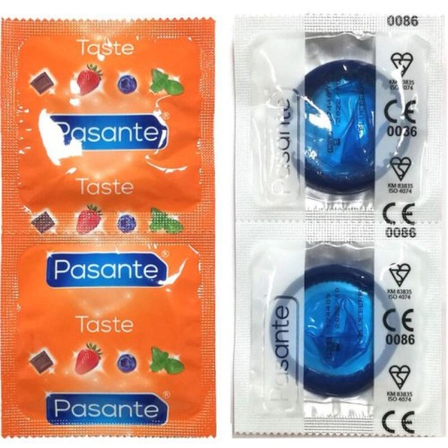 Blueberry Flavored Condoms by Pasante