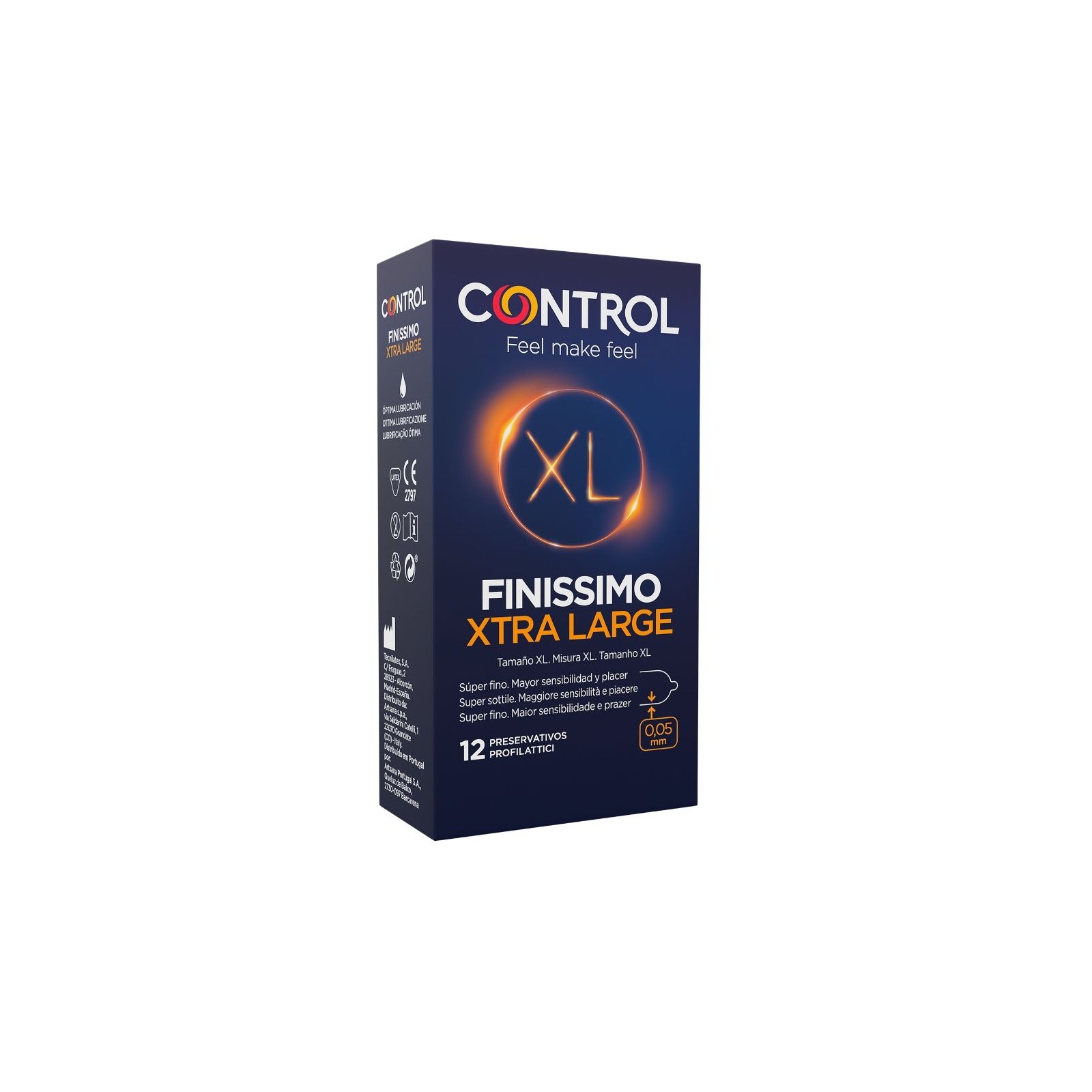 Control - Finissimo Xl Preservativos 12 Unidades