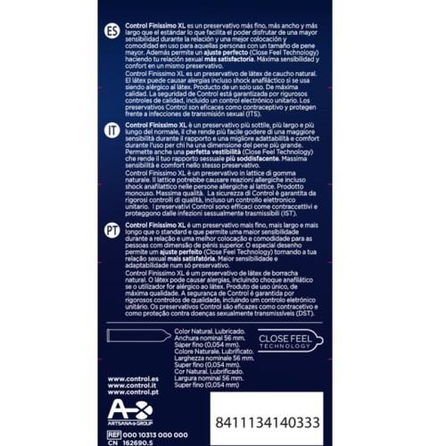 Finissimo XL Condoms Control 12 Pack