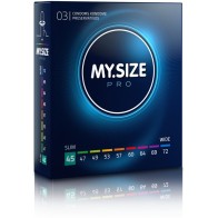 My Size Pro Condoms 45mm 3 Pack - Unique Fit