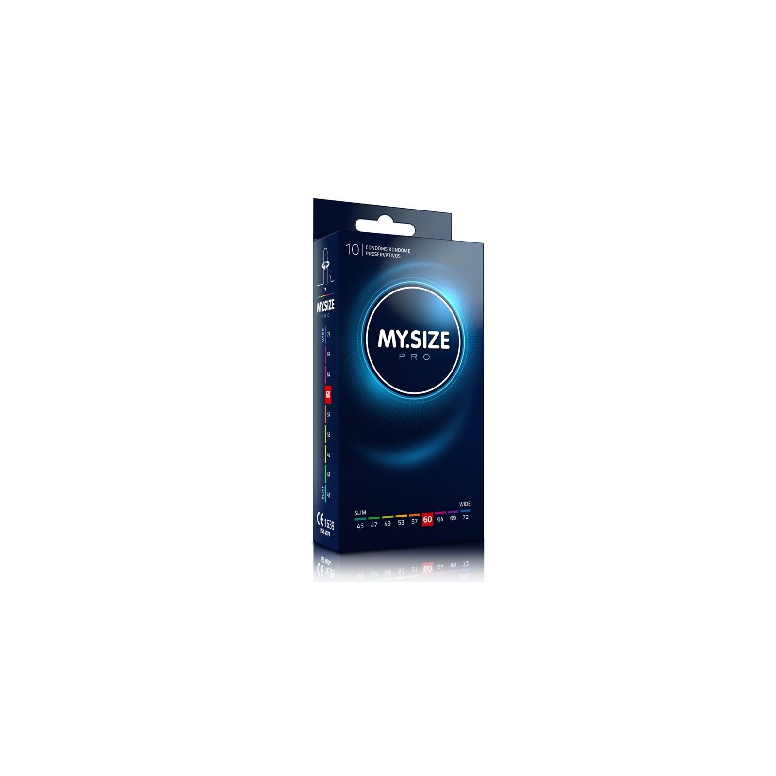 My Size Pro Condoms 60mm - 10 Pack for Comfort