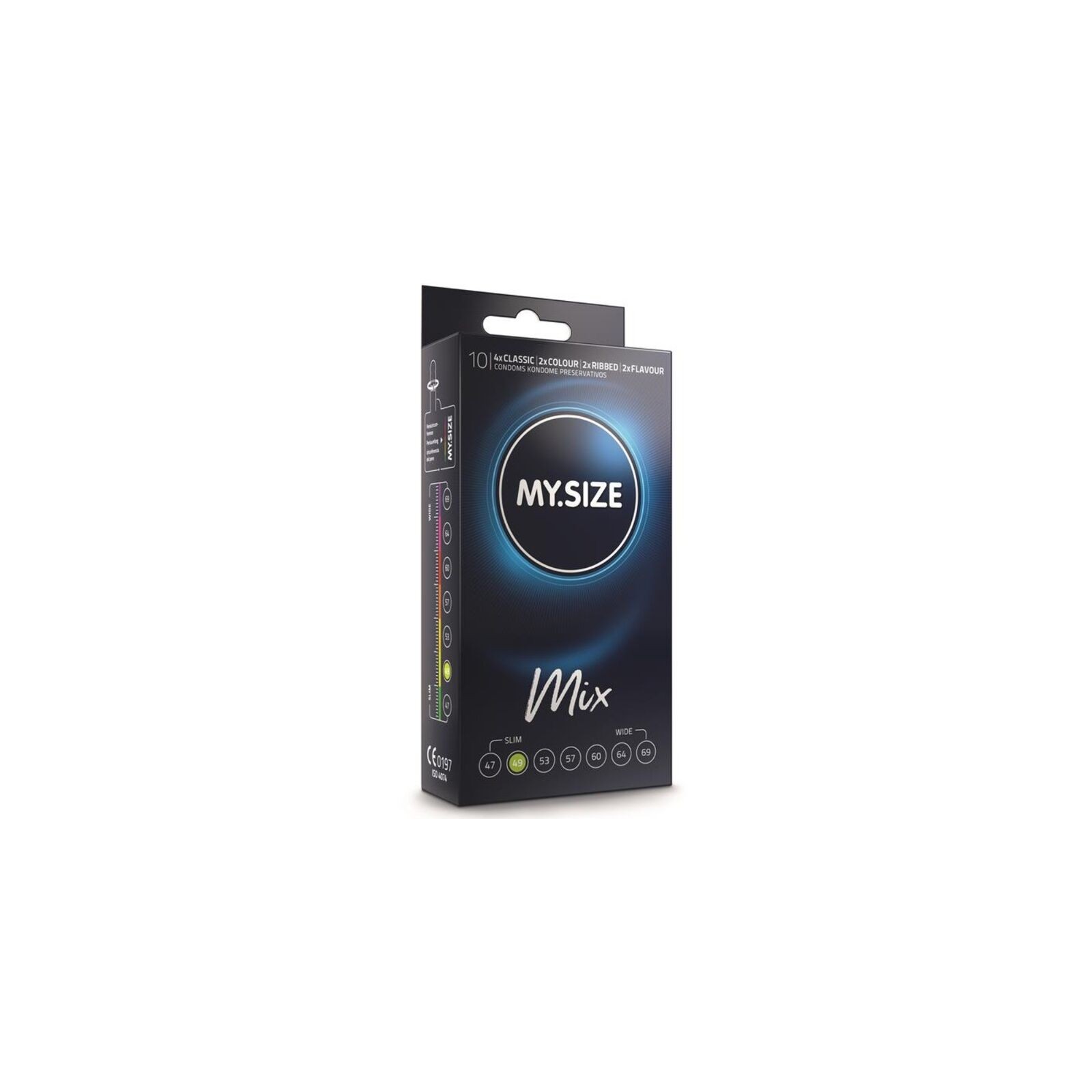 My Size Mix Condoms 49 mm 10 Units