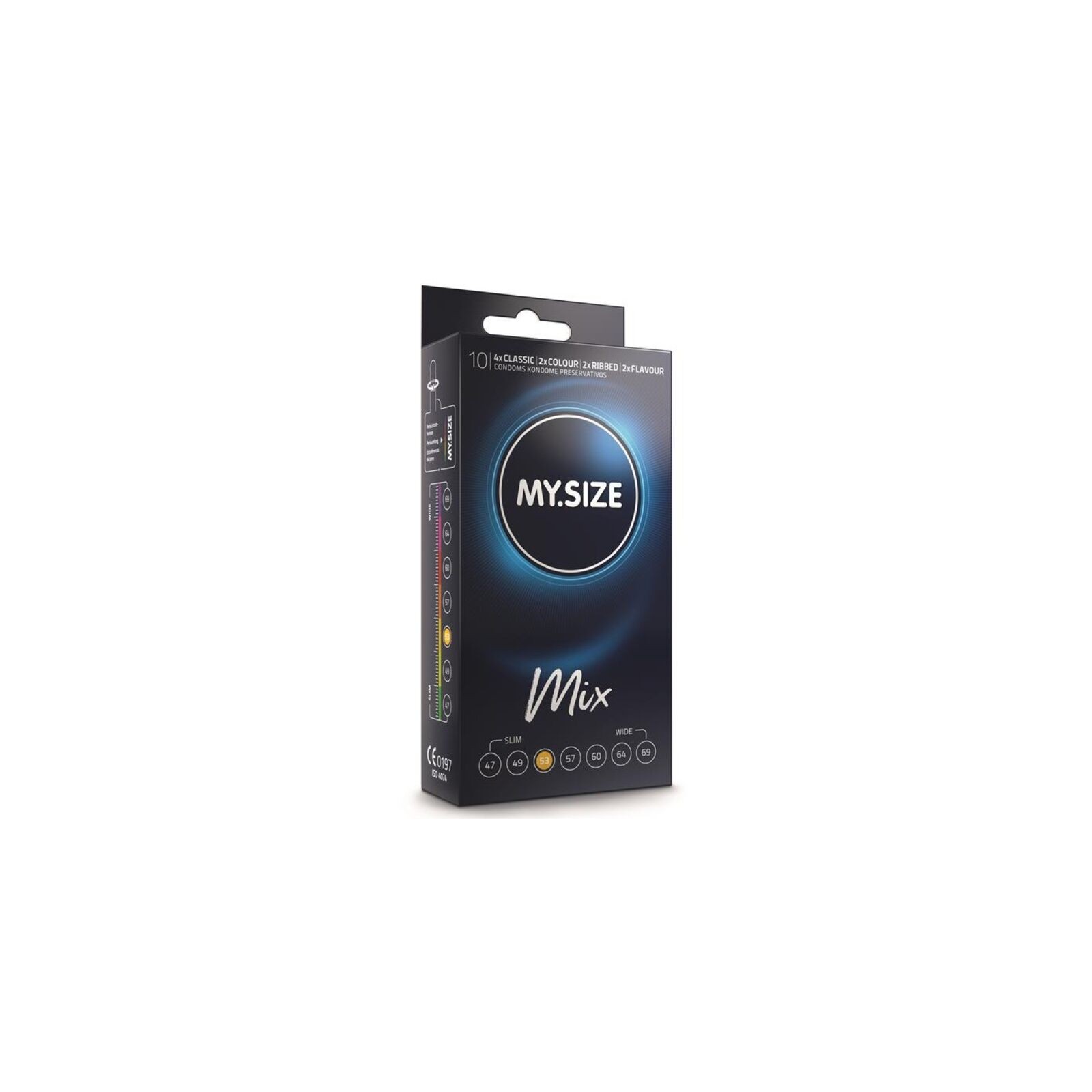 My Size Mixed Condoms 53 mm - Ultimate Variety