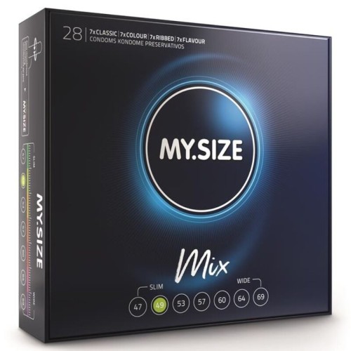 My Size Mixed Condoms 49mm 28 Units