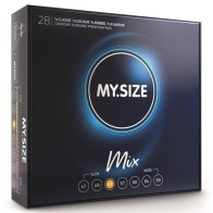 My Size Mixed Condoms 53mm 28 Units - Comfortable Variety