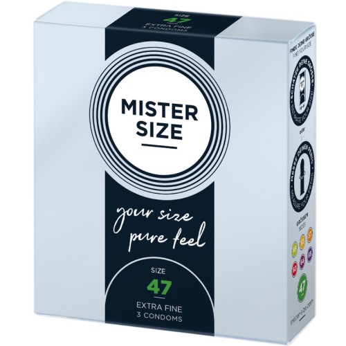 Mister Size XS 47 mm Condoms - Ultimate Comfort