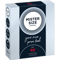 MISTER SIZE XL Condoms 60 mm (3 Pack)