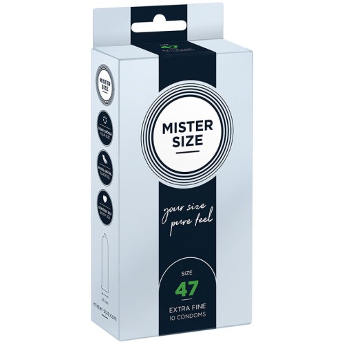 Mister Size Extra Small Condoms for Ultimate Comfort