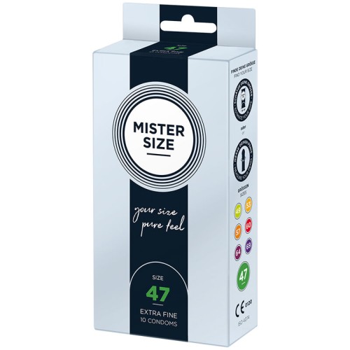 Mister Size Extra Small Condoms for Ultimate Comfort