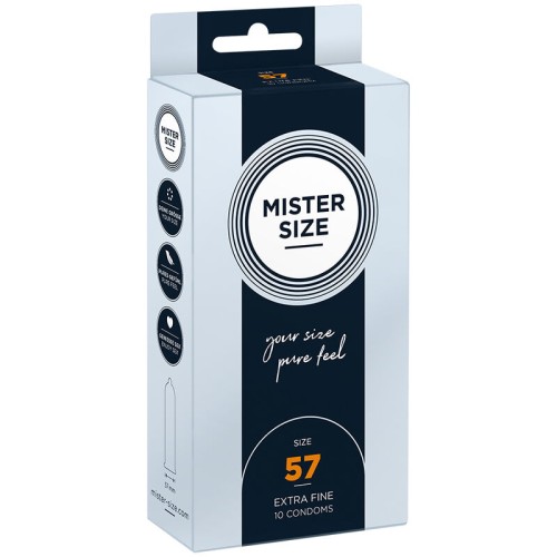 Mister Size L Condoms - Pack of 10 for Comfort and Pleasure